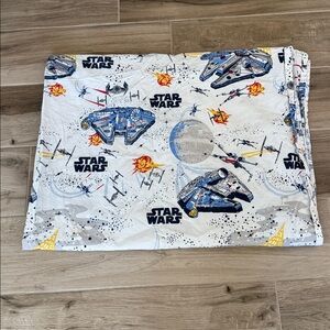 Pottery Barn Kids Twin Star Wars Flat Sheet